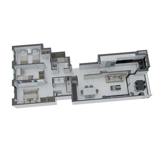 Здание Luz 21 Tipología B2
