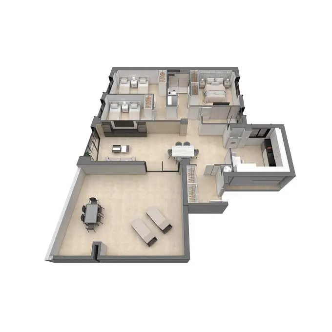 Edificio Panorama 22 Типология B4