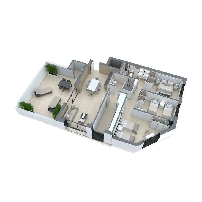 Edificio Panorama 23 Типология B5