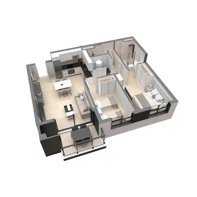 Immeuble Bonespai 28 Tipología B2