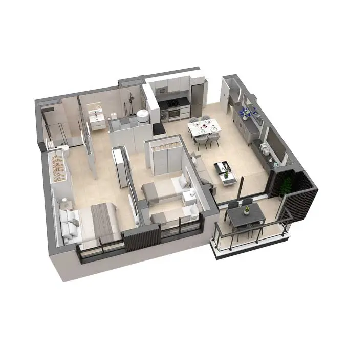 Immeuble Bonespai 29 Tipología B2-S