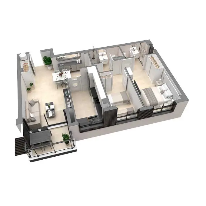 Immeuble Bonespai 31 Tipología B3 - S