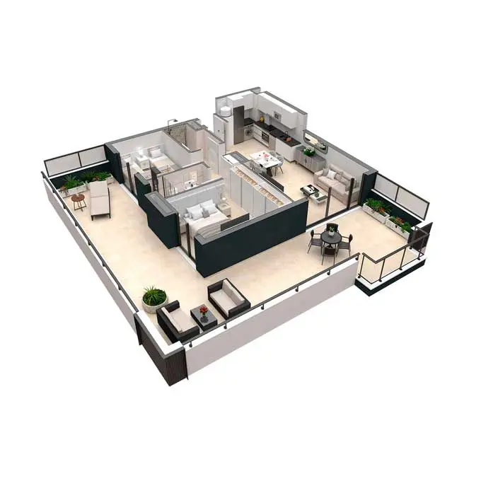 Immeuble Bonespai 32 Tipología B4