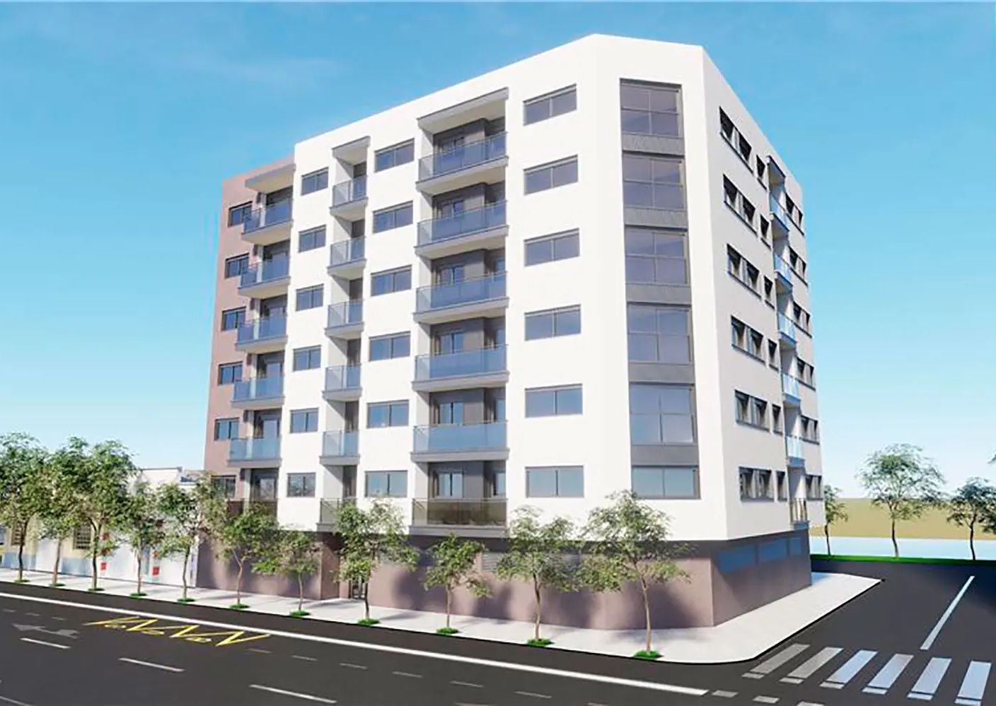 3D визуализация на Edificio Norte в Кастейон