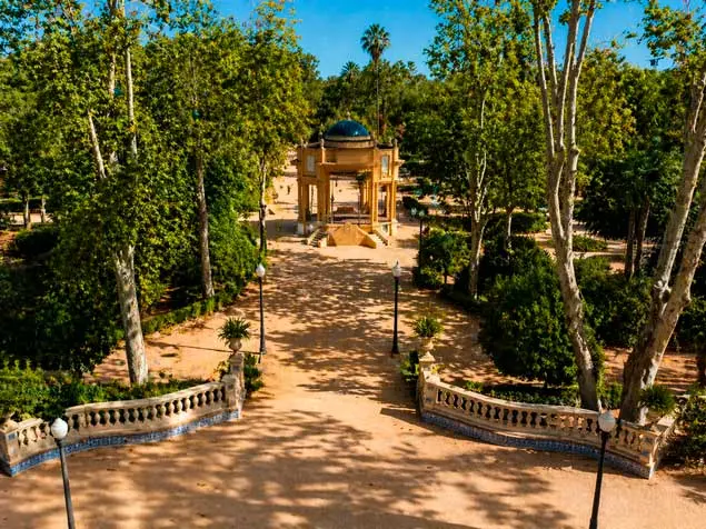 vista aerea del Parque Ribalta