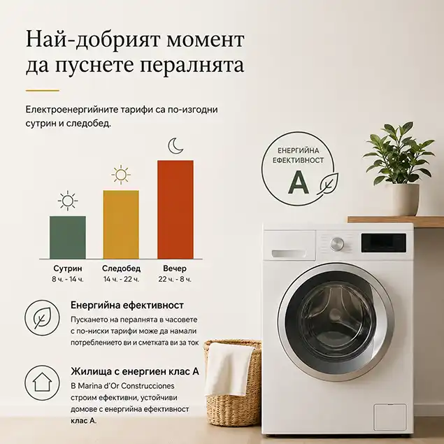 Mikor indítsam el ma a mosógépet? 1 El mejor moemnto para poner la lavadora