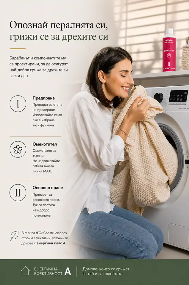 Кога да пусна пералнята днес? 5 Consejos para poner una lavadora