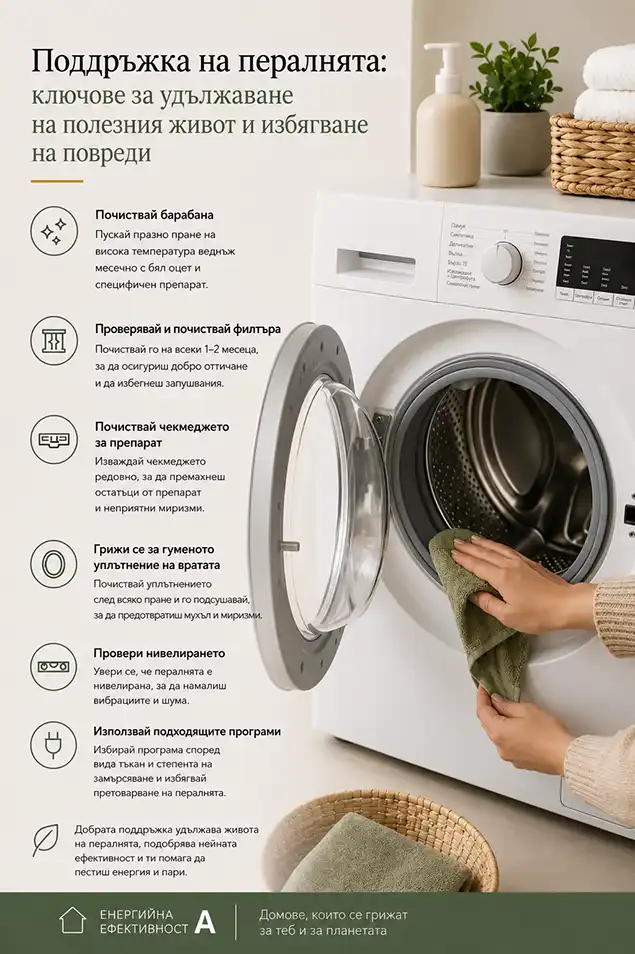 Кога да пусна пералнята днес? 6 Cómo hacer el mantenimiento a la lavadora