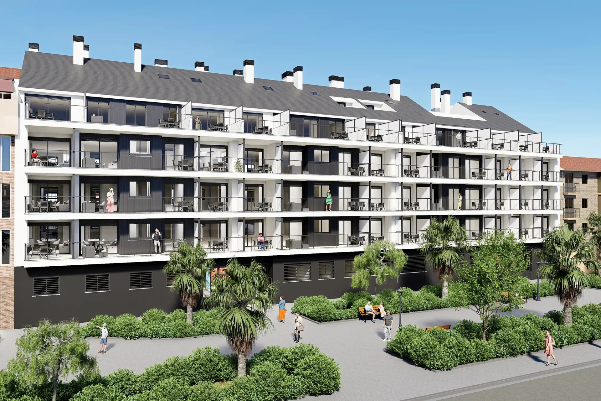 Bâtiment-Bonavista-Façade-01-mobile Immeuble Bonavista, programme immobilier neuf à Valence